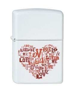 Zippo Love Heart